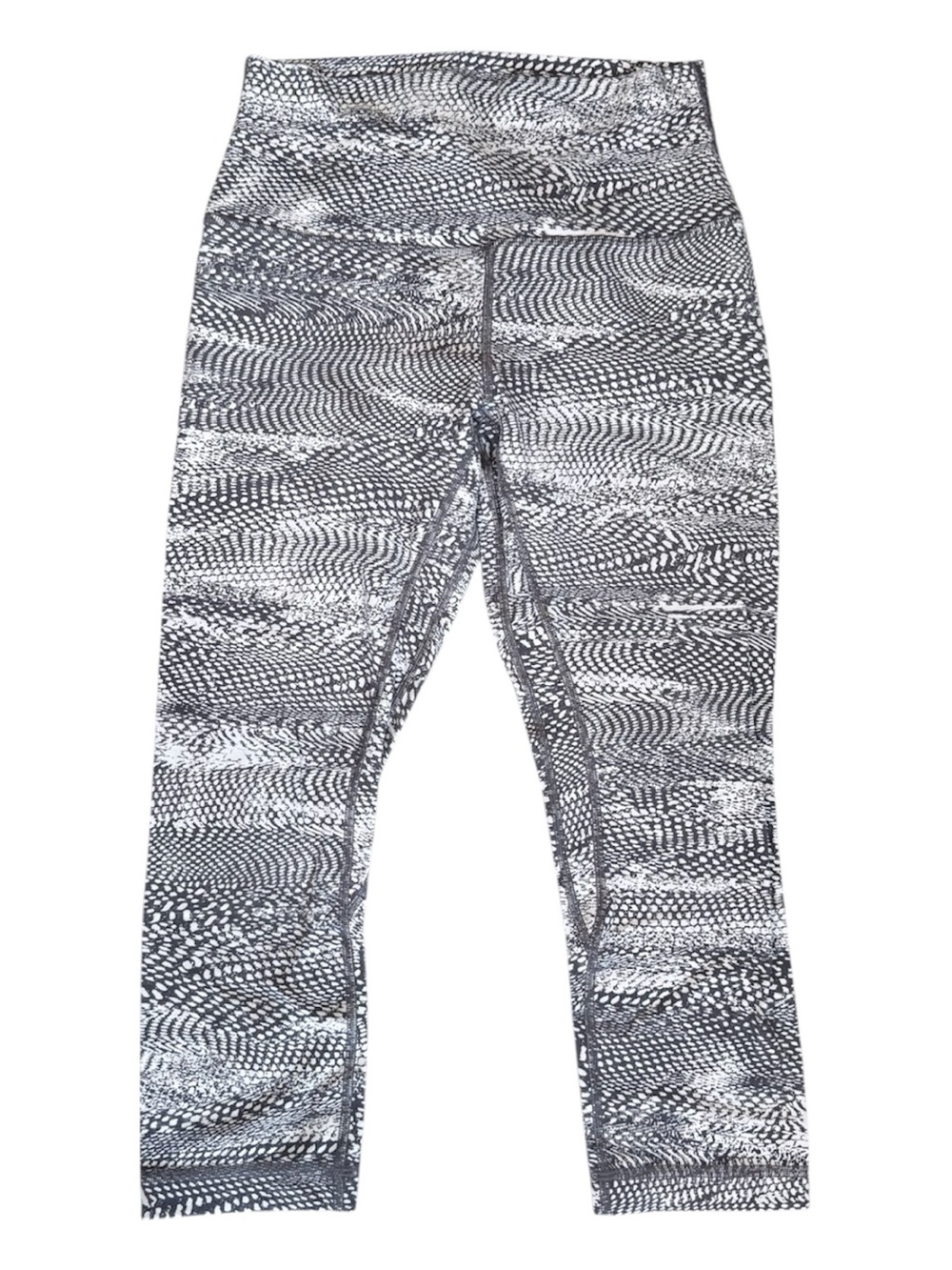 lululemon athletica Align crop 21” Swerve Vapor Metal Grey- 6